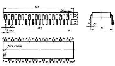 КР1820ИД1 микросхема фото 2