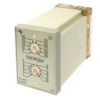 ВЛ-48 0-9 сек./ 0,1-1,0 сек.110В реле времени фото 2