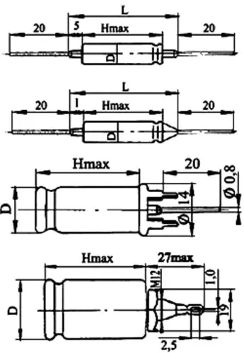 К50-20 250в 20 мкф фото 3