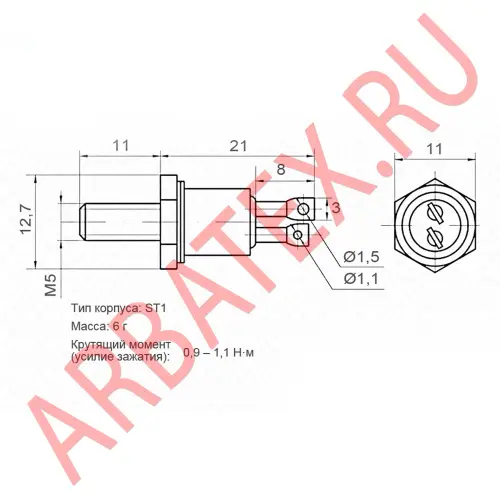 2ТС112-10-8 тиристор фото 3