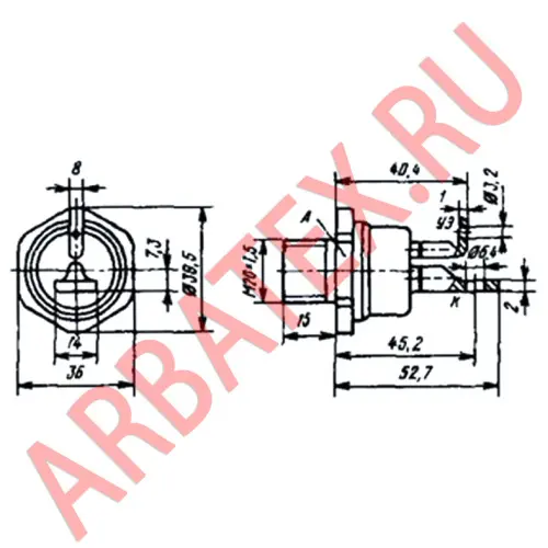 Т15-80-11 тиристор фото 3