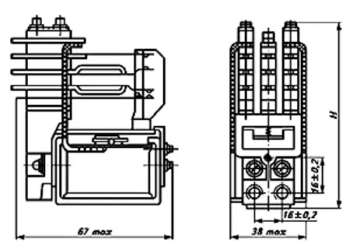РПУ-2-06222 110В 50Гц фото 3 РПУ-2-06222 110В 50Гц фото 3