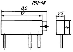 РП1-48 0.25вт 22 кОм фото 3 РП1-48 0.25вт 22 кОм фото 3