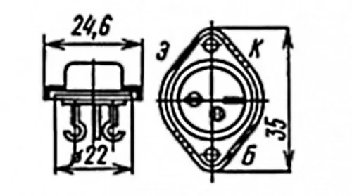 П307ВМ транзистор фото 3 П307ВМ транзистор фото 3