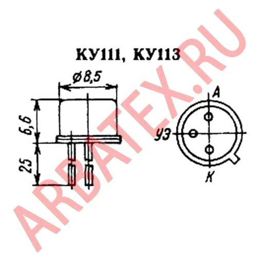 КУ111Б тиристор фото 2 КУ111Б тиристор фото 2
