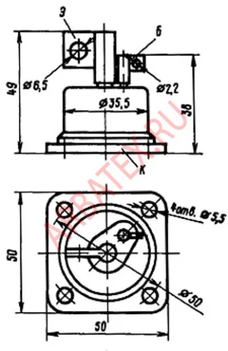 ТКД165-125-8 транзистор силовой фото 3