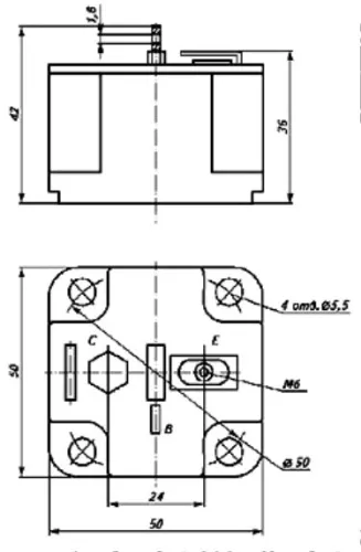 ТКД265-125-3 транзистор силовой фото 3