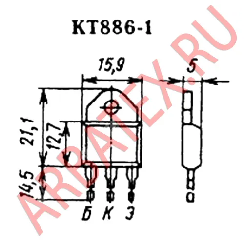 КТ886Б1 фото 3